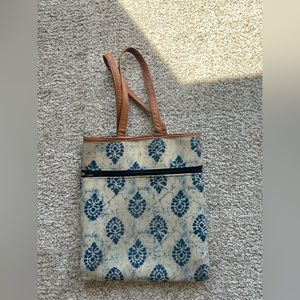Unique Indian Hand Block Printed Tote Bag